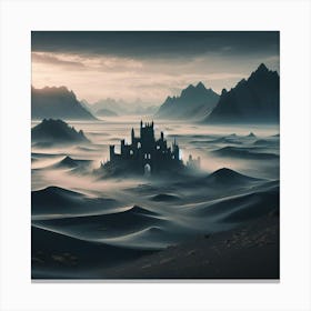 Castle In The Desert 1 Canvas Print