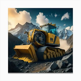 Buldozer Mountain (47) Canvas Print