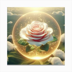 Rose In The Sky 6 Canvas Print