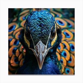 Peacock 15 Canvas Print