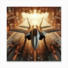 Eagle Fighter Jet 3 Canvas Print