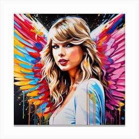 Taylor Swift Wings Canvas Print