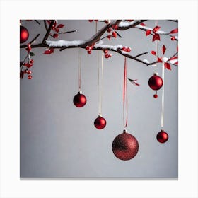 Christmas Tree Stock Videos & Royalty-Free Footage Canvas Print