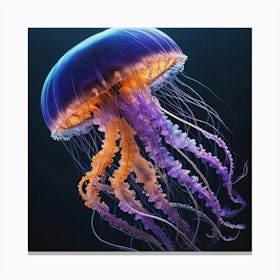 Jellyfish 1 Canvas Print