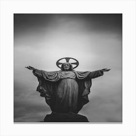 Statue Of Jesus Canvas Print