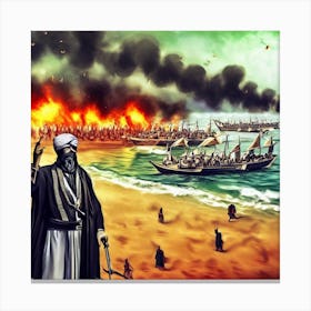 Sultan Abd Al-Aziz Canvas Print