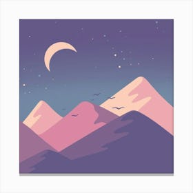 Mountain Landscape Canvas Print