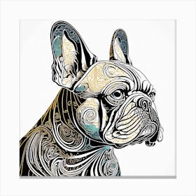French Bulldog Canvas Print Canvas Print