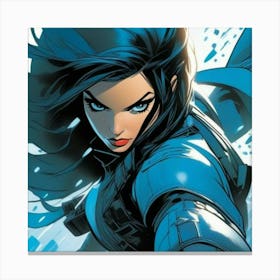 Black Widow Canvas Print