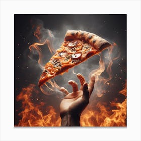 Pizza33 Canvas Print