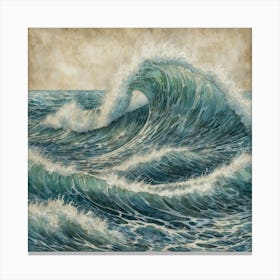 Ocean Wave Canvas Print