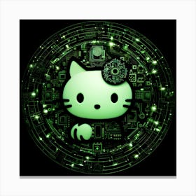 Hello Kitty Collection By Csaba Fikker 70 Canvas Print