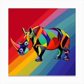 Rhino 1 Canvas Print