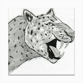 Snow Leopard Canvas Print