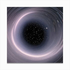 Black Hole - Black Hole Stock Videos & Royalty-Free Footage Canvas Print