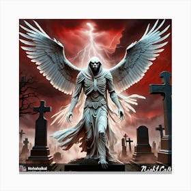 Angel Of Death 2 Canvas Print