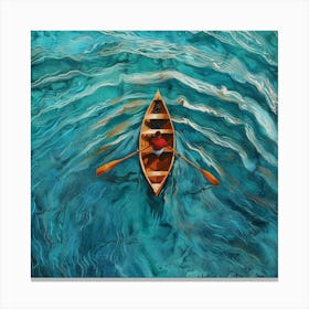 'Canoe' 1 Canvas Print