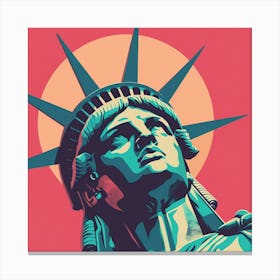 Statue of Liberty NY Usa Vector Design Illustration 1720362777 1 Canvas Print