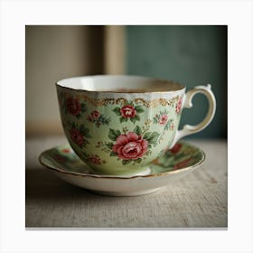 Tea Art 138 Canvas Print