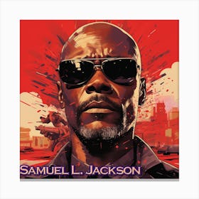 Samuel L Jackson Canvas Print