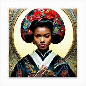 Asian Woman Canvas Print