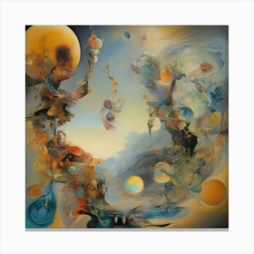 'Cosmic World' Canvas Print