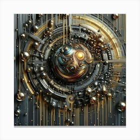 Futuristic Art Canvas Print