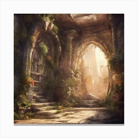 Fantasy Painting 18 Canvas Print