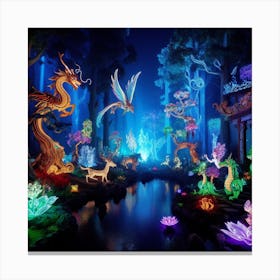 Fairytale Forest 1 Canvas Print