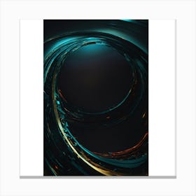 Abstract Spiral Canvas Print