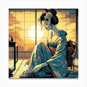 Geishaart94 Canvas Print