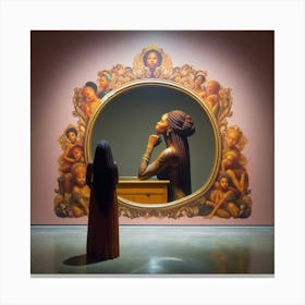 Mirror Of The Soul Canvas Print