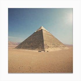 Pyramid Of Giza 1 Canvas Print