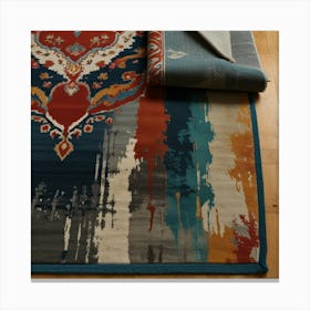  Unique Design Art Rug 2 Canvas Print