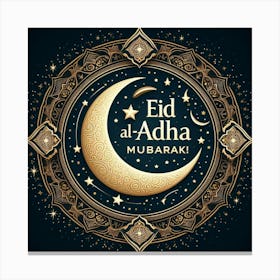 Eid Al Adha Mubarak 2 Canvas Print