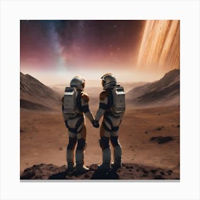 Intergalactic Love Canvas Print