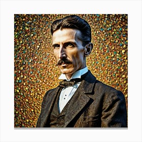 Nikola Tesla Canvas Print