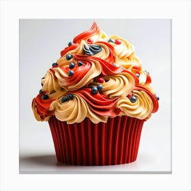 Elegant Edibles The Artistic Cupcake Canvas Print