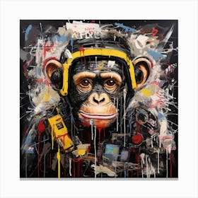 Chimpanzee Canvas Print