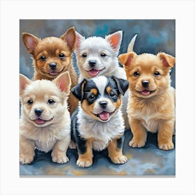 Chihuahua Puppies Canvas Print