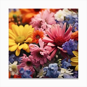 Bouquet Of Flowers 1 Canvas Print