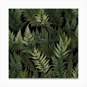 Fern Leaves 15 Canvas Print