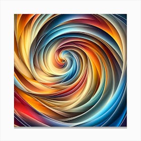 Abstract Spiral Background 1 Canvas Print