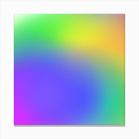 Abstract Rainbow Background 2 Canvas Print