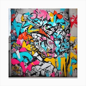 Street Art 1 Canvas Print