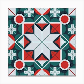 Kaleidoscope patterned wall art Canvas Print