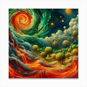 Psychedelic Art 7 Canvas Print