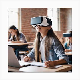 Vr Headsets 1 Canvas Print