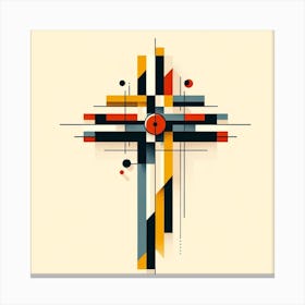 Cross Design Canvas Print