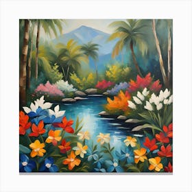 Tropical Paradise 3 Canvas Print